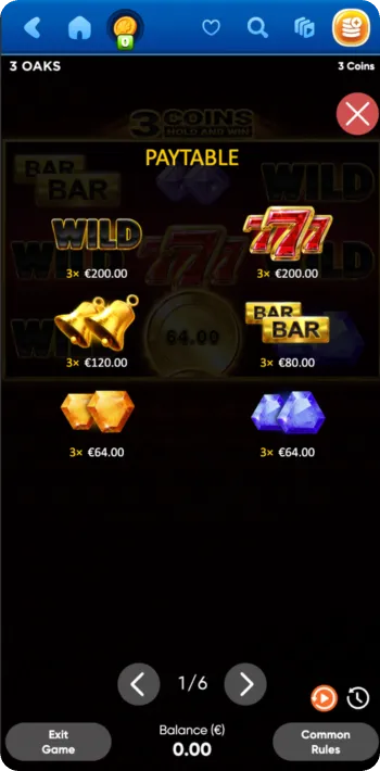 3 Coins slot gameplay screenshot 2 v2